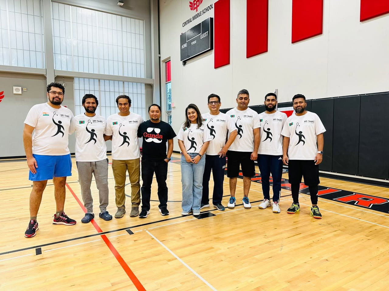 With Organizers and Volunteers